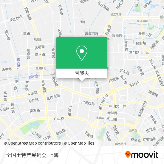 全国土特产展销会地图