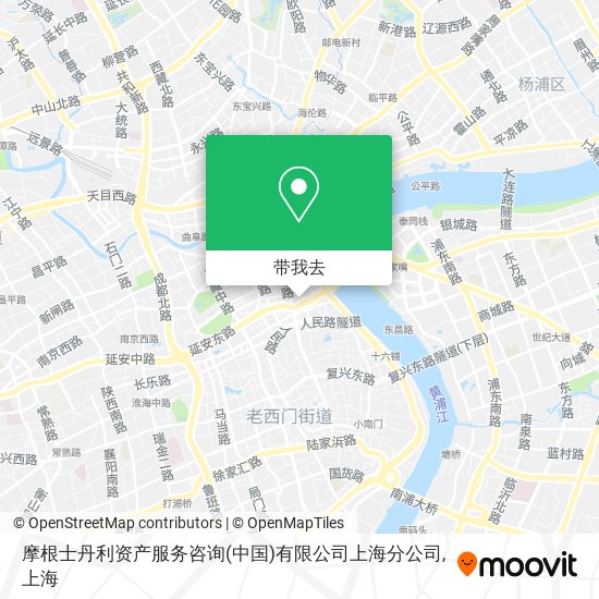 摩根士丹利资产服务咨询(中国)有限公司上海分公司地图