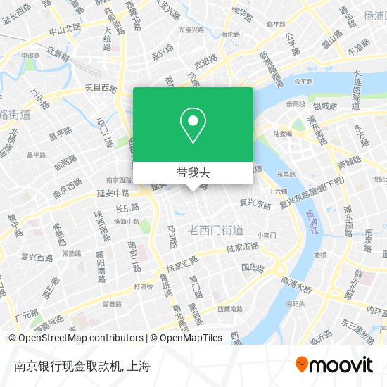 南京银行现金取款机地图