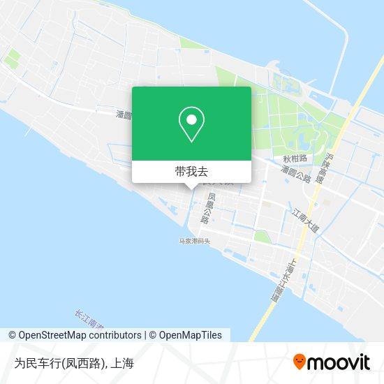 为民车行(凤西路)地图
