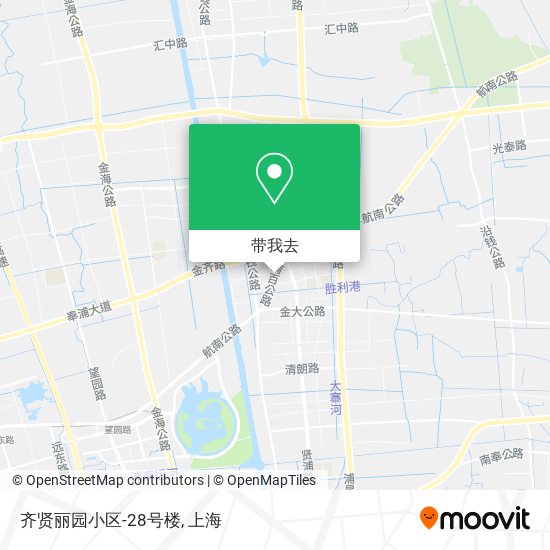 齐贤丽园小区-28号楼地图