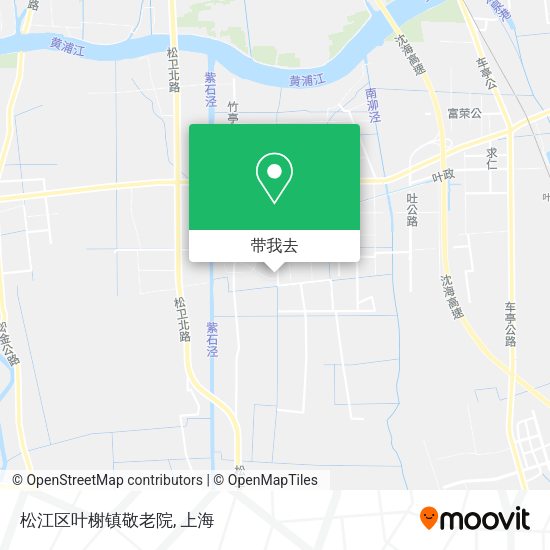 松江区叶榭镇敬老院地图