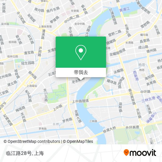 临江路28号地图