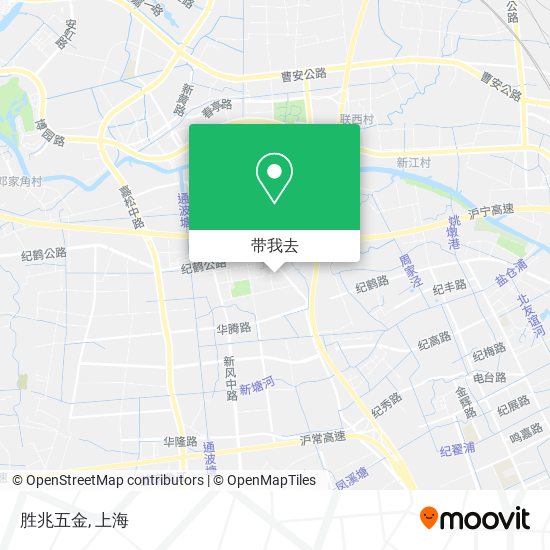 胜兆五金地图