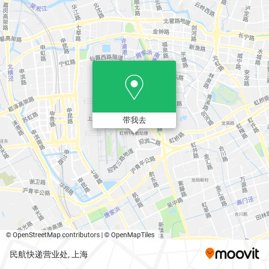民航快递营业处地图