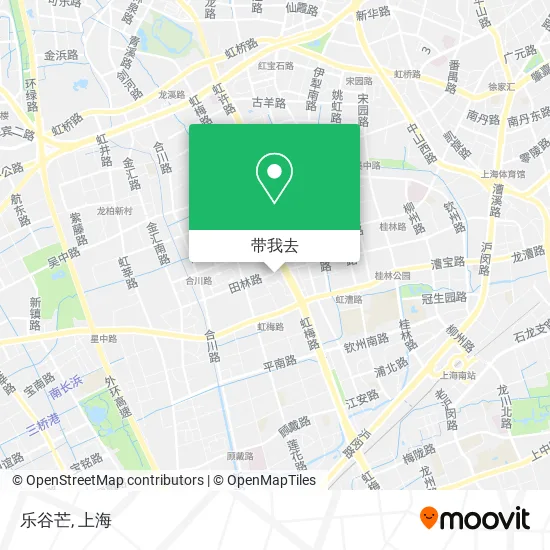 乐谷芒地图