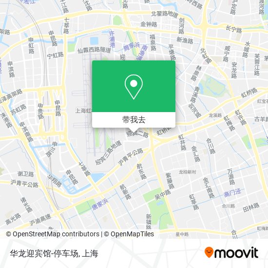 华龙迎宾馆-停车场地图