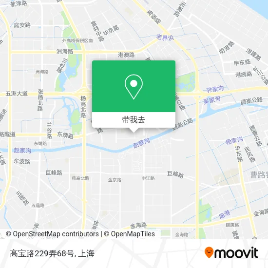 高宝路229弄68号地图