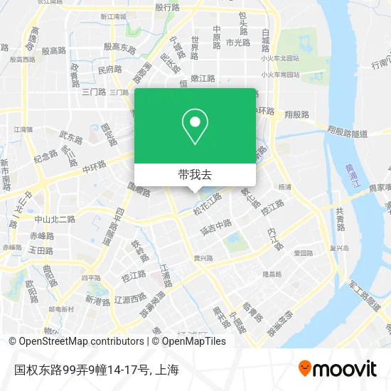国权东路99弄9幢14-17号地图