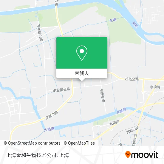 上海金和生物技术公司地图