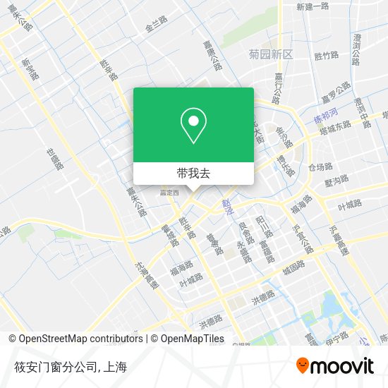 筱安门窗分公司地图