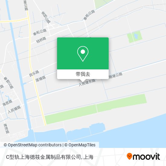 C型轨上海德筱金属制品有限公司地图