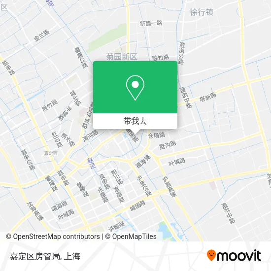 嘉定区房管局地图
