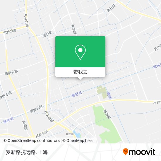 罗新路抚远路地图