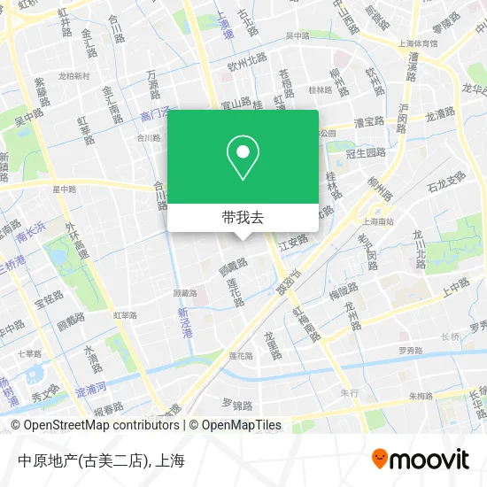 中原地产(古美二店)地图