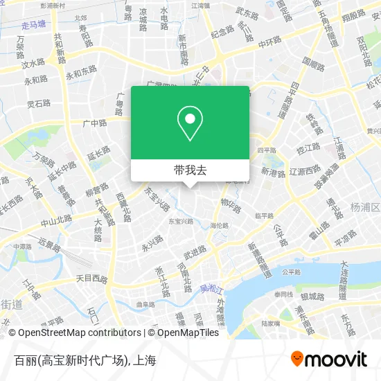 百丽(高宝新时代广场)地图