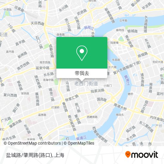 盐城路/肇周路(路口)地图