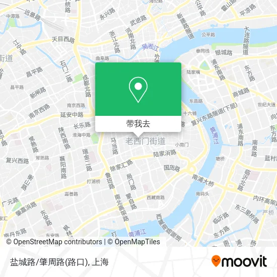 盐城路/肇周路(路口)地图