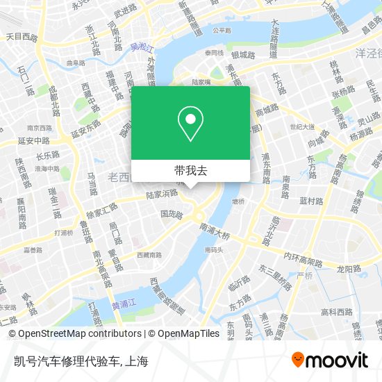 凯号汽车修理代验车地图