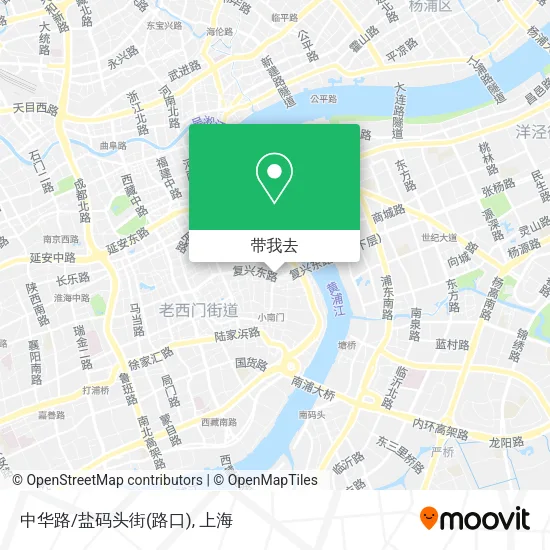 中华路/盐码头街(路口)地图