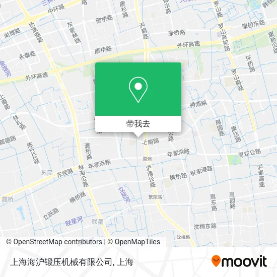 上海海沪锻压机械有限公司地图