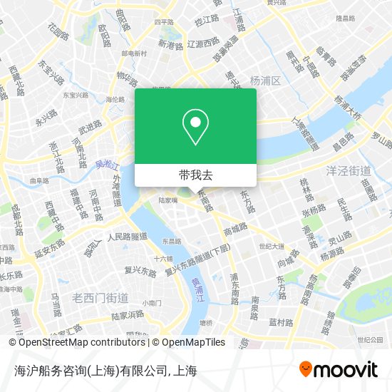 海沪船务咨询(上海)有限公司地图