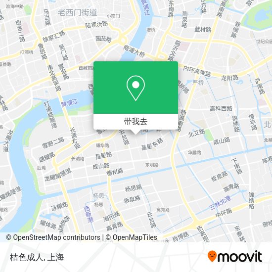 桔色成人地图