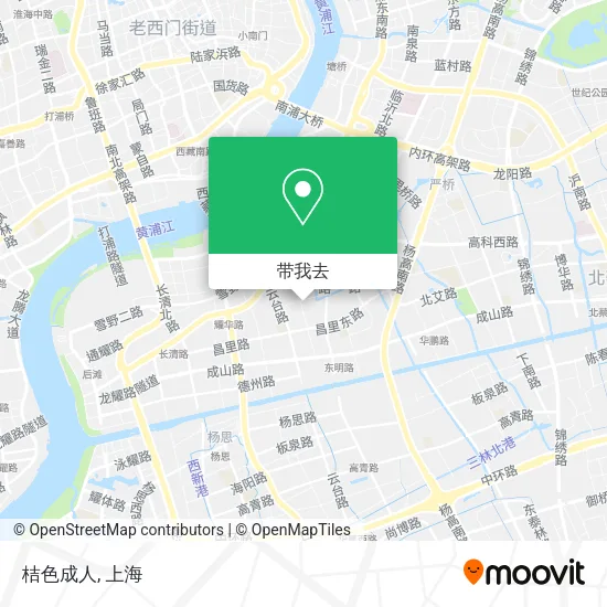 桔色成人地图