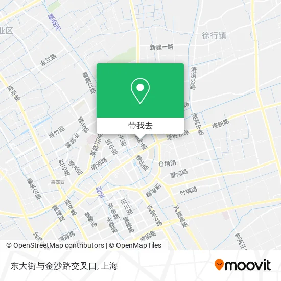 东大街与金沙路交叉口地图