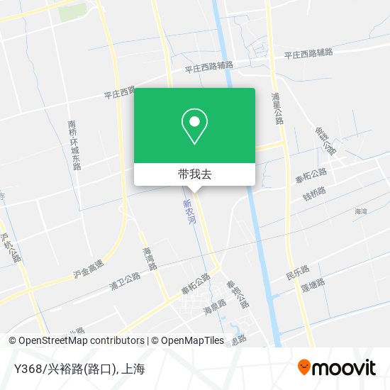 Y368/兴裕路(路口)地图