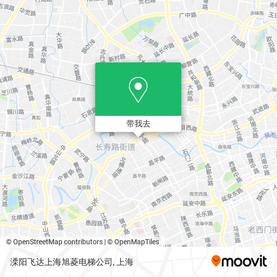 溧阳飞达上海旭菱电梯公司地图