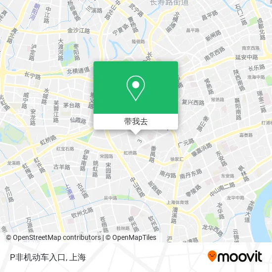 P非机动车入口地图