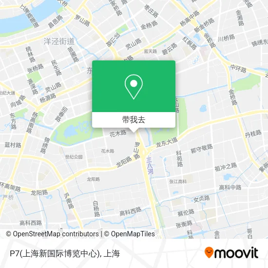 P7(上海新国际博览中心)地图