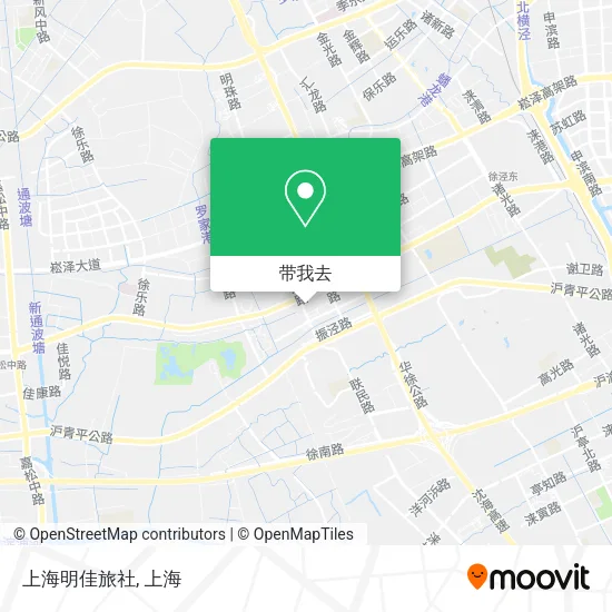 上海明佳旅社地图