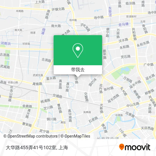 大华路455弄41号102室地图