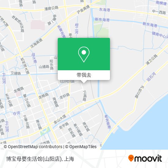 博宝母婴生活馆(山阳店)地图