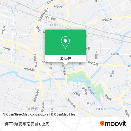 停车场(安亭南安路)地图