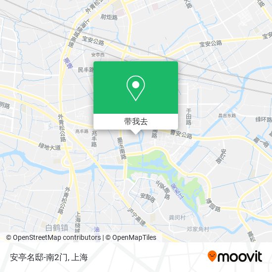 安亭名邸-南2门地图