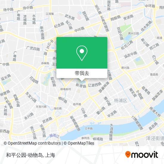 和平公园-动物岛地图