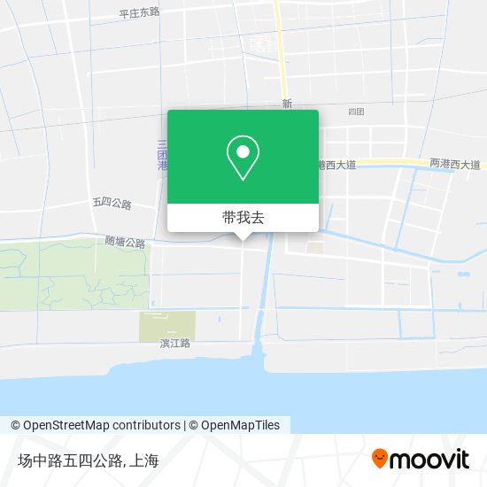 场中路五四公路地图