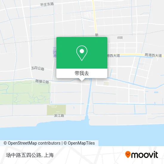 场中路五四公路地图