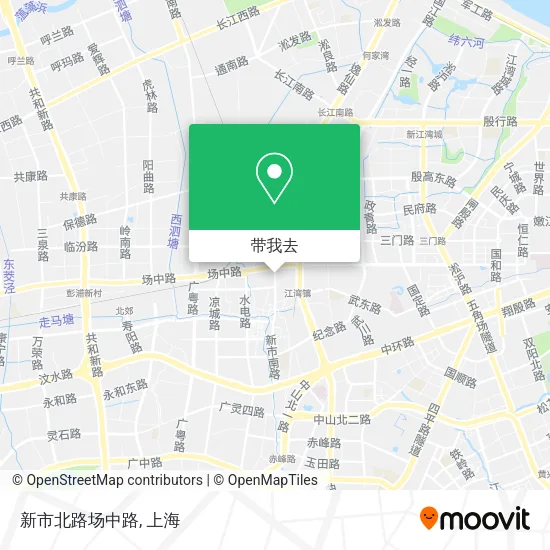 新市北路场中路地图