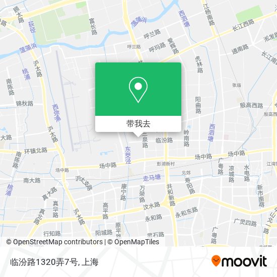 临汾路1320弄7号地图