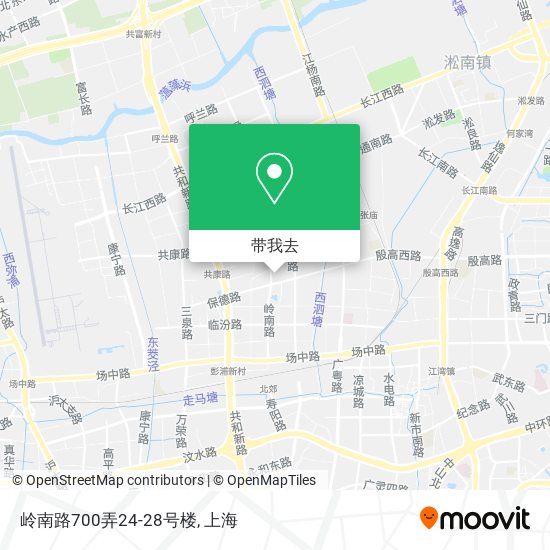 岭南路700弄24-28号楼地图