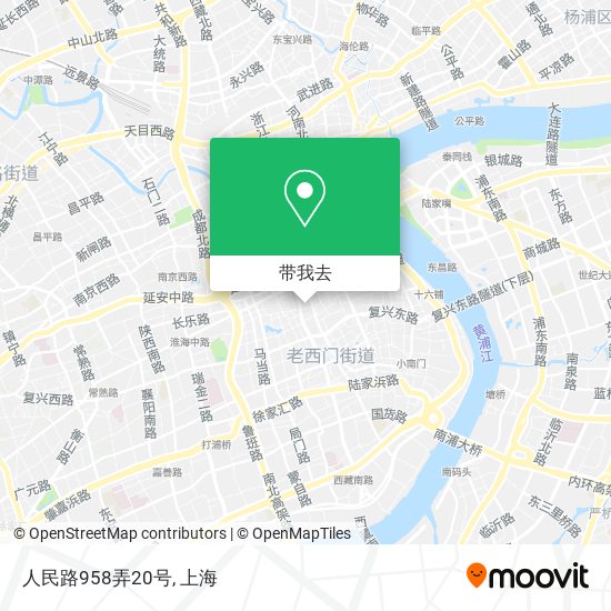 人民路958弄20号地图