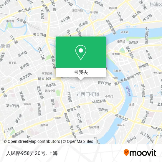 人民路958弄20号地图