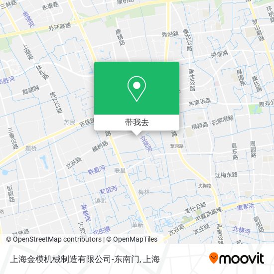 上海金模机械制造有限公司-东南门地图