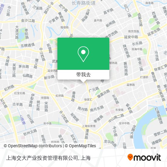 上海交大产业投资管理有限公司地图