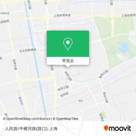 人民路/中横河路(路口)地图