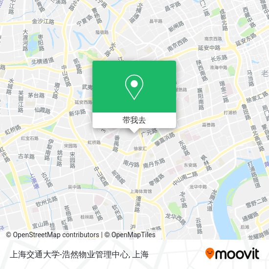 上海交通大学-浩然物业管理中心地图